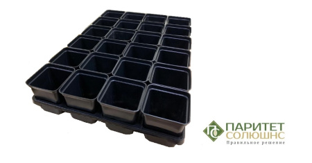 Кассета транспортная 24 яч.,рамка под P9 (9х9х10 см )