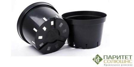 Контейнер 10 л (d280 мм, h220 мм) ТВЕРДЫЙ (литьевой)