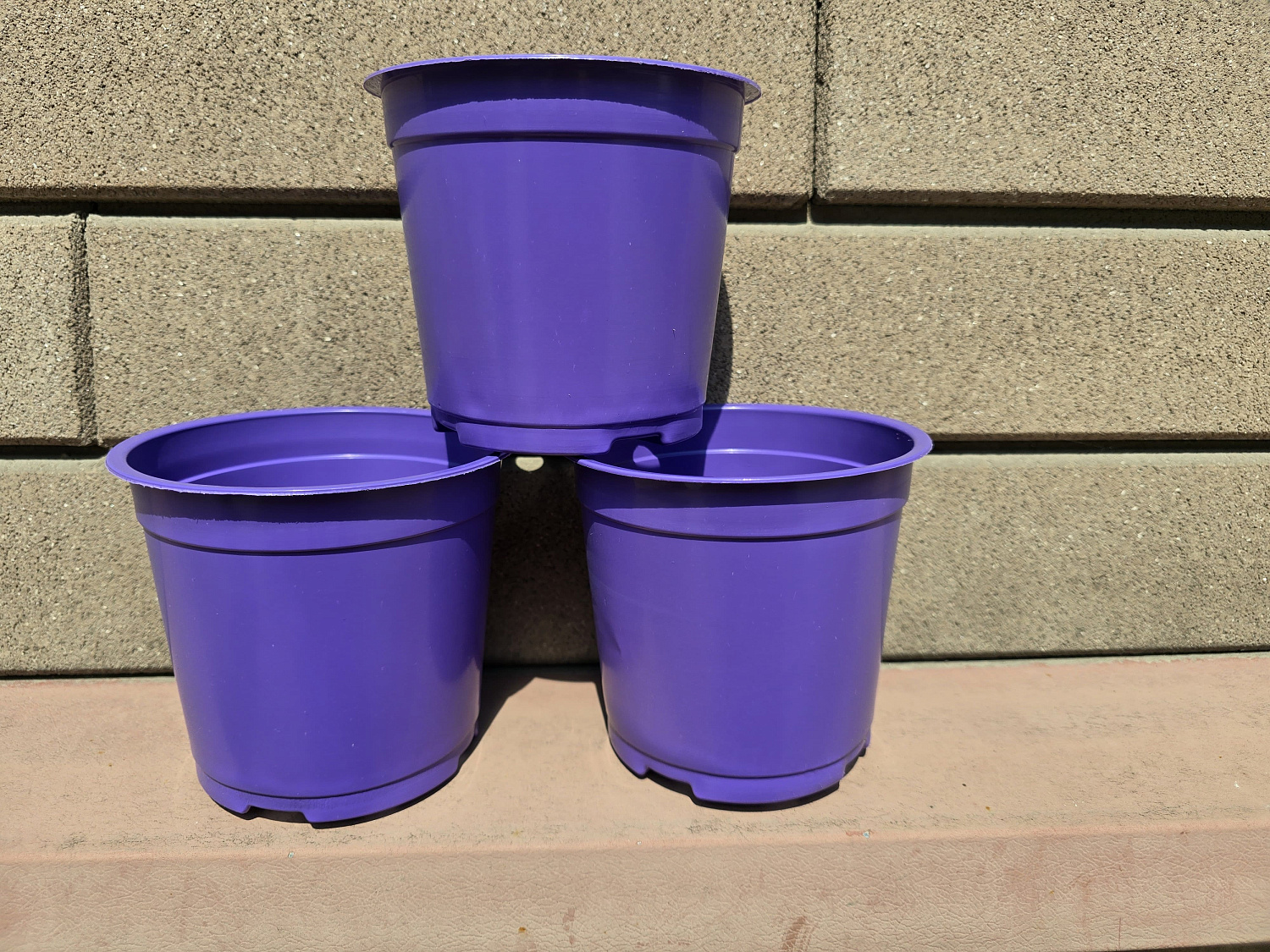 В наличии! горшок 1 л (фиолетовый)