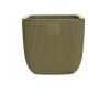Горшок с дренажной системой ФАБИО 1,95л, оливка